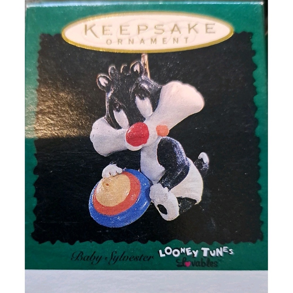 Lot Of 15 Hallmark Keepsake Ornaments Santa's Tractots Wildlife Loony Tunes Bell - Picture 4 of 16